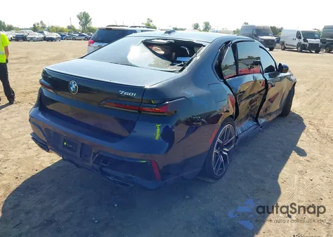 2024 BMW 760 I xDrive from USA, damaged, VIN WBA33EJ08RCR08236